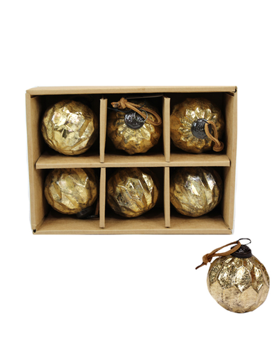 Worn Gold Ornament