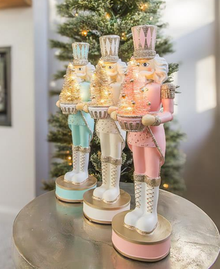 Nutcracker with LED Tree - 3 Styles