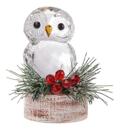 Crystal Expressions Woodland Owl Figurine