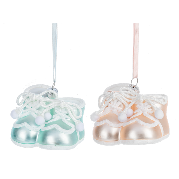 Baby Bootie Ornament