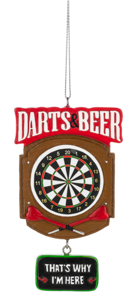 Bar Games Ornaments