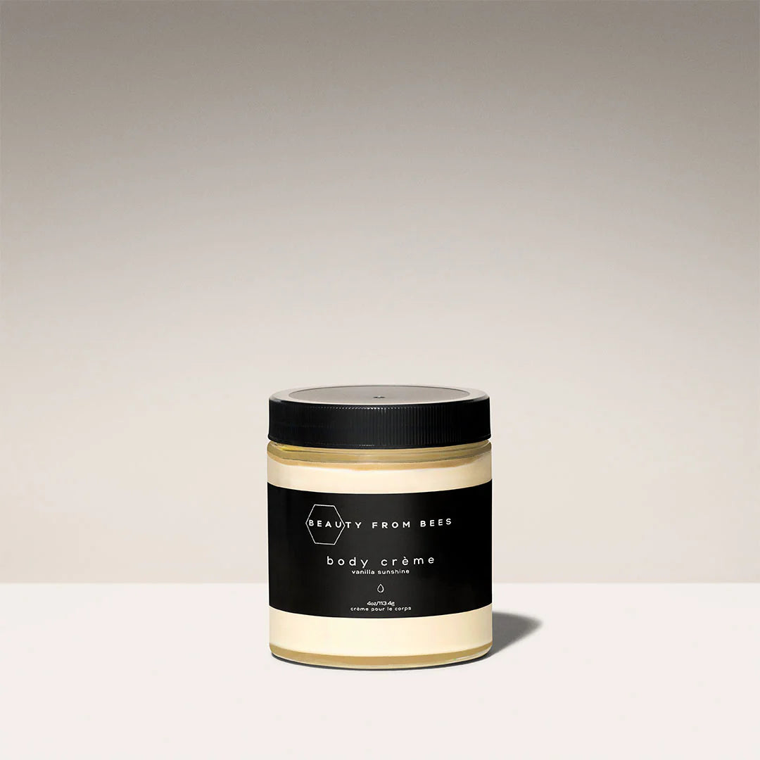 Beauty From Bees Body Creme Vanilla Sunshine - 4 oz/ 120 ml