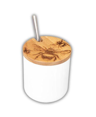 Bee Jar and Spoon Set