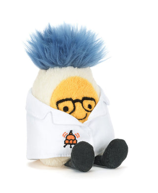 Jellycat Amuseables Boiled Egg Scientist Outfit