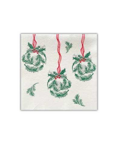 Paviot Boule de Sapin Dinner Napkins
