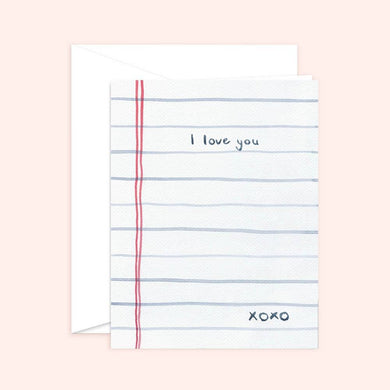 Love Notes Card Blank