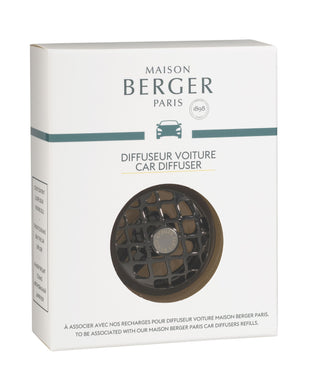 Resonance Gunmetal Car Diffuser - Maison Berger