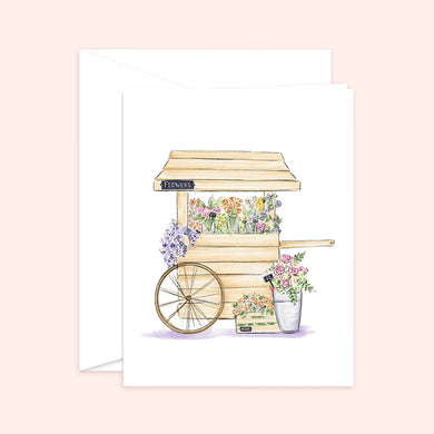 Spring Market Card Blank