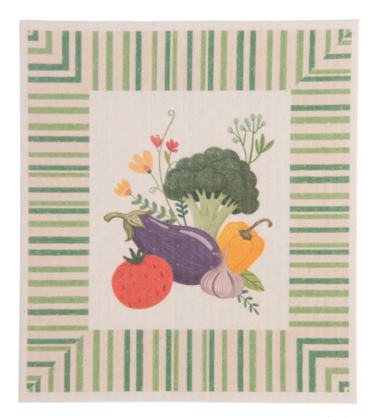 Vegetable Reusable Dish Cloth