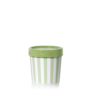 Capri Blue Coconut Santal Artisan Caffe Gelato Cup Candle