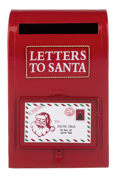 Letters To Santa Mailbox Figurine