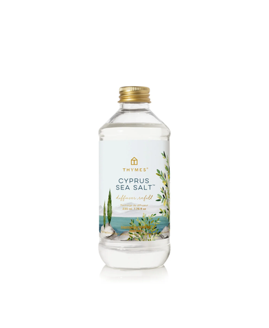 Thymes Cyprus Sea Salt Reed Diffuser Oil - REFILL