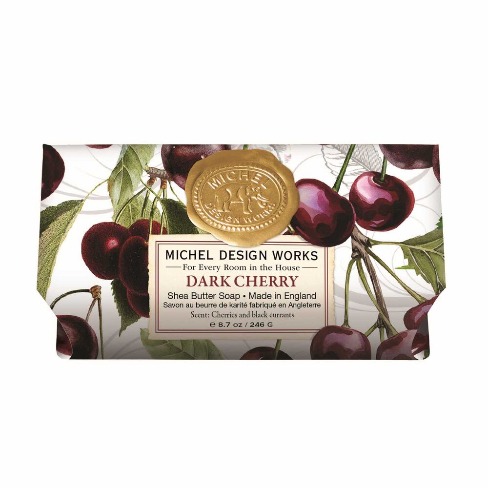 Michel Design Works Dark Cherry Large Bath Soap Bar
