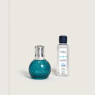 Lampe Berger Disco Green Fragrance Lamp Gift Set with Ocean Breeze