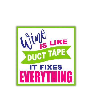 Quip Wine is like Duct Tape Cocktail Napkin