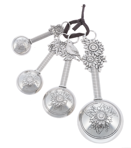 Sunflower & Bird Measuring Spoons