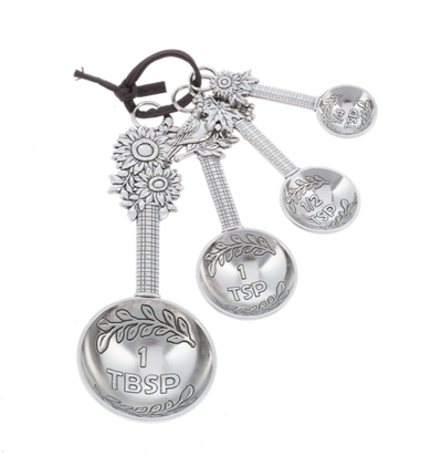 Sunflower & Bird Measuring Spoons