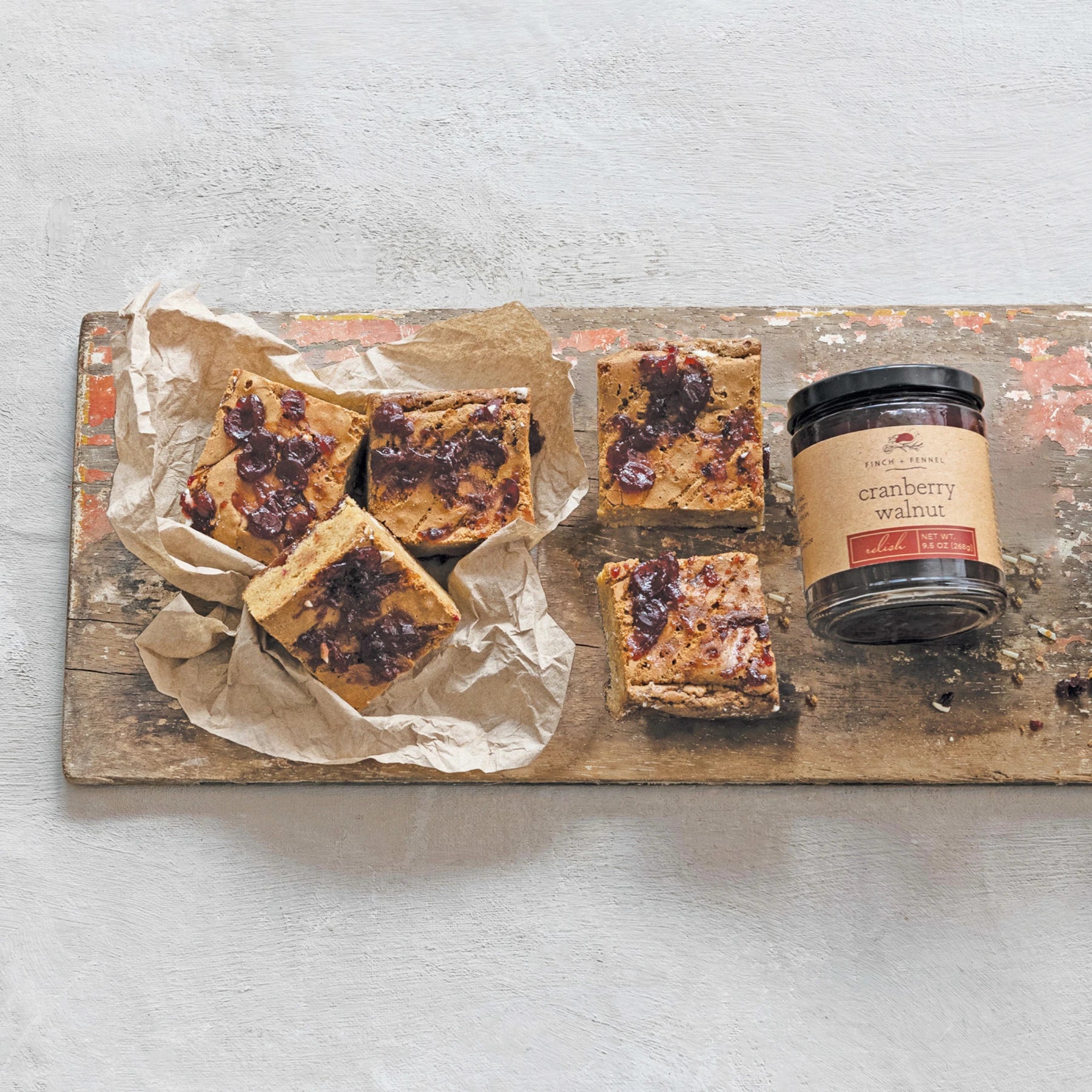 Finch & Fennel Cranberry Walnut Relish