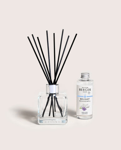 Cube Reed Diffuser - Fresh Linen - Maison Berger