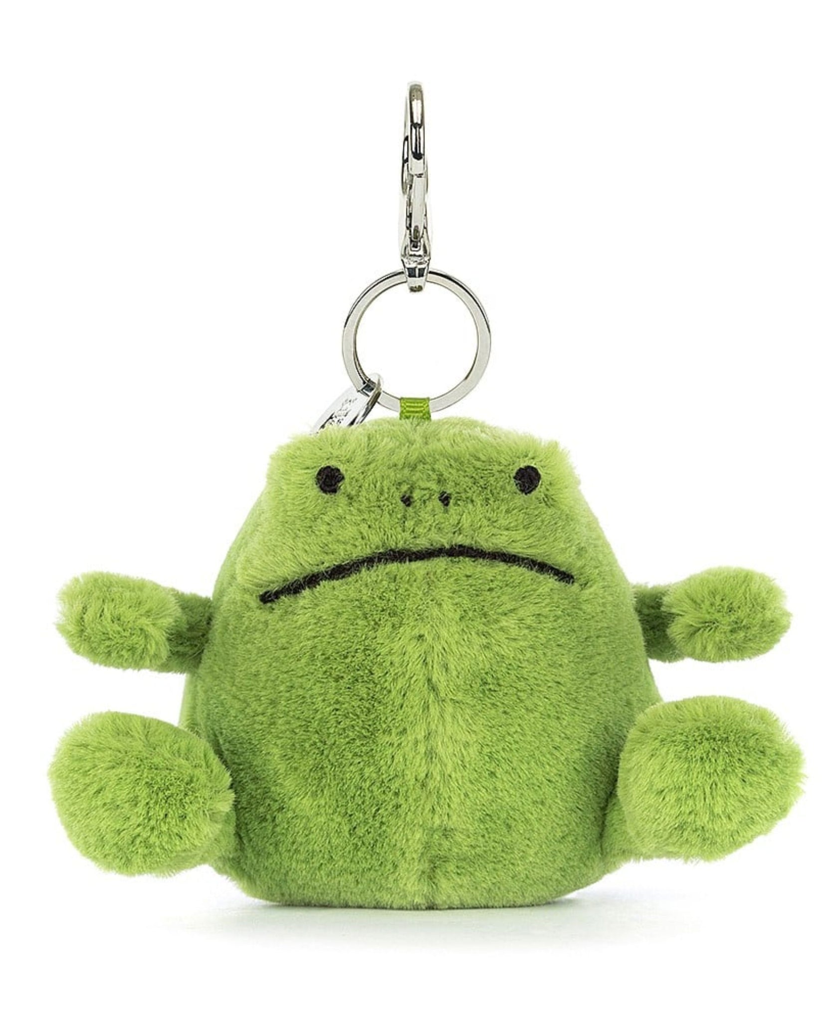 JellyCat Ricky Rain Frog Bag Charm