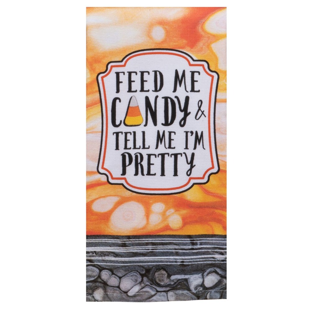 Kay Dee Feed Me Candy & Tell Me I'm Pretty Kitchen Towel