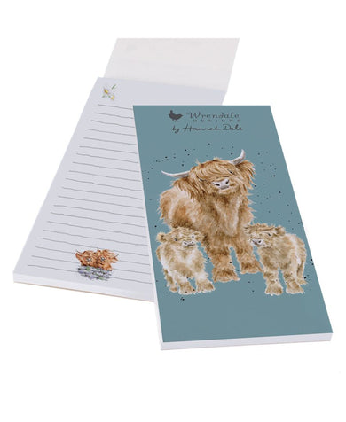 Wrendale Designs 'Highland Wishes' Cow Shopping Pad