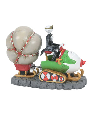 Department 56 Nightmare Before Christmas: Jack Brings Christmas Home Figurine