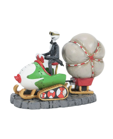 Department 56 Nightmare Before Christmas: Jack Brings Christmas Home Figurine