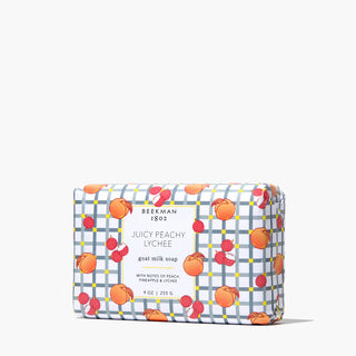 Beekman 1802 Juicy Peachy Lychee Goat Milk Bar Soap