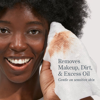Beekman 1802 Juicy Peach Lychee Goat Milk Facial Cleansing Wipes
