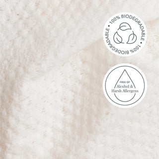 Beekman 1802 Juicy Peach Lychee Goat Milk Facial Cleansing Wipes