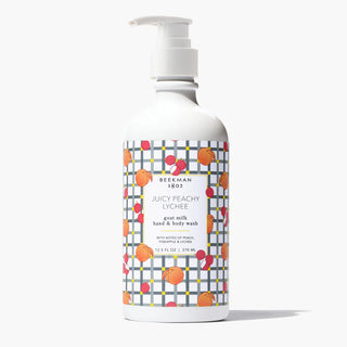 Beekman 1802 Juicy Peach Lychee Goat Milk Hand and Body Wash