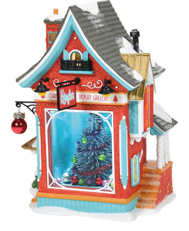 Department 56 North Pole Village Series Kringles Christmas Tree Display Gallery