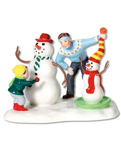 Department 56 Original Snow Village Like Father Like Son