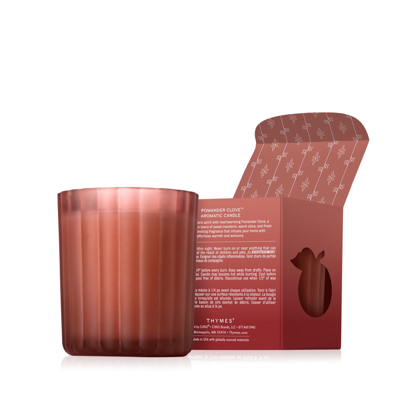 Thymes Pomander Clove Poured Candle