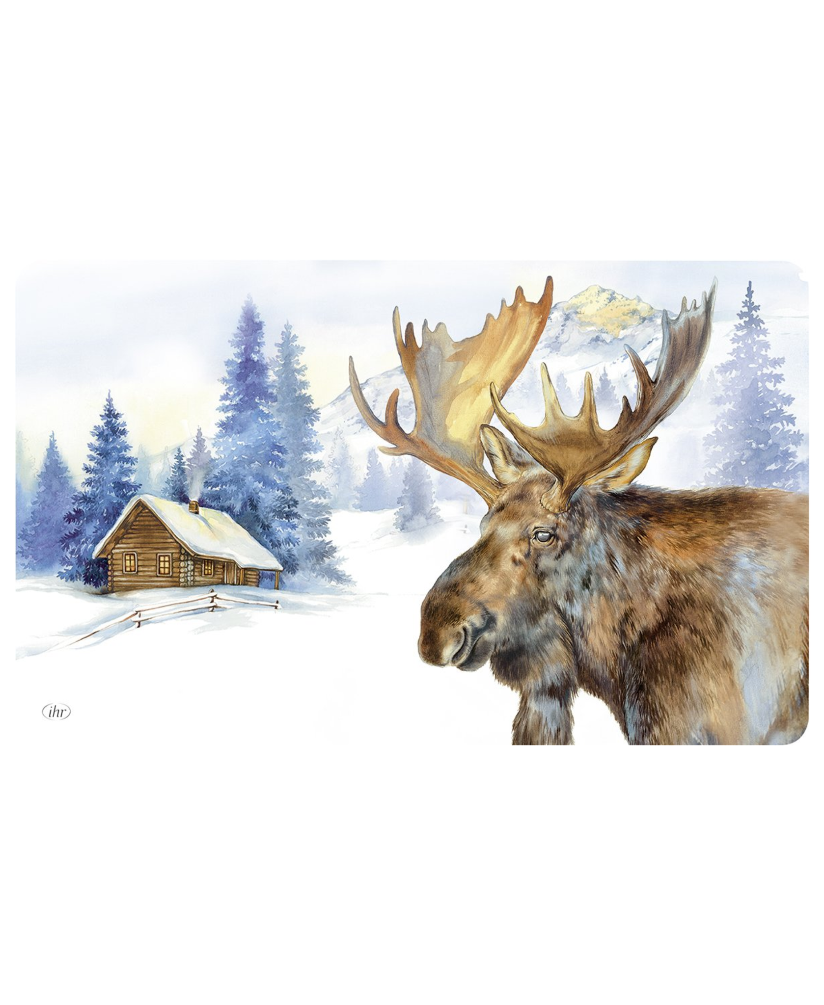 Melamine Breakfast Board Blue Moose Giftware