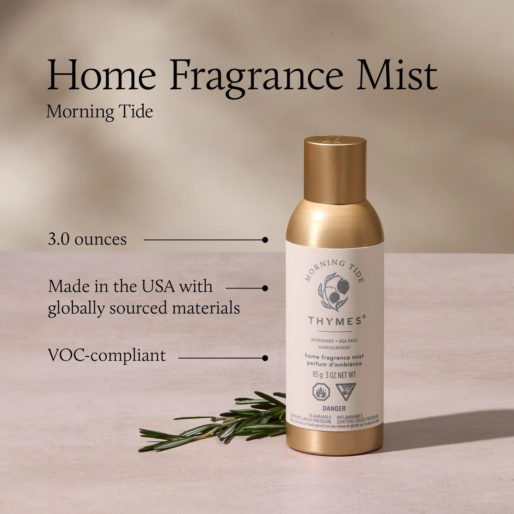Thymes Morning Tide Home Fragrance Mist