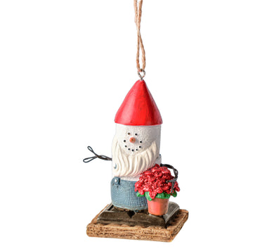 S'mores With Poinsetta Ornament