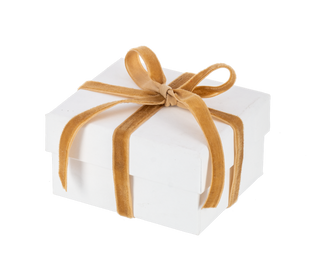 Le Grand Noel Velvet Ribbon 4 Pc. Set Wood Box