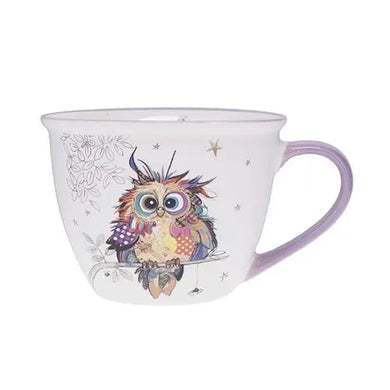 Bug Art Porcelain Timpani Mug/Bowl - Owl