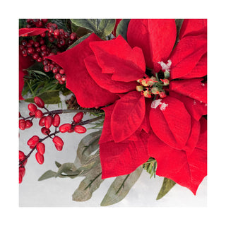 Xmas Flower Luncheon Napkin