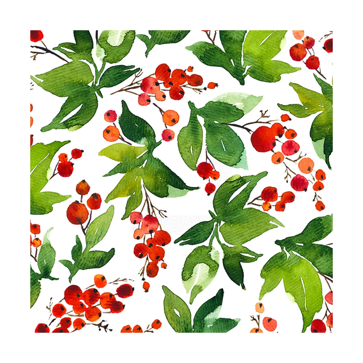 Mistletoe Luncheon Napkin