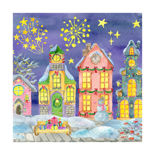 Celebrate Street Luncheon Napkin