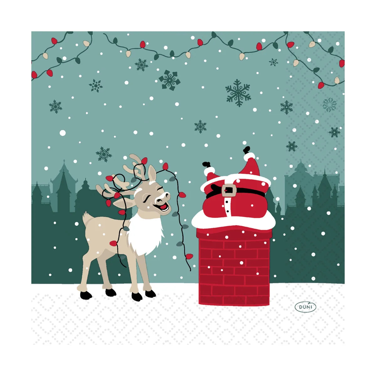 Jolly Journey Luncheon Napkin