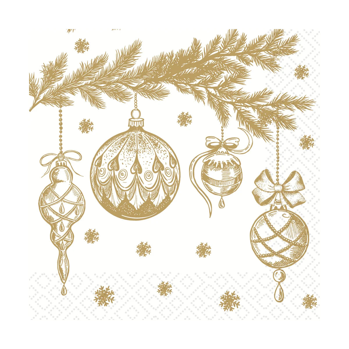 Bauble Symphony Luncheon Napkin