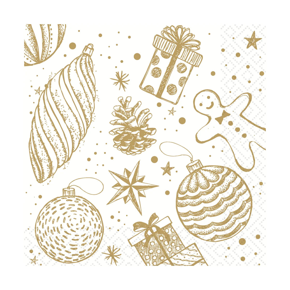 Bauble Symphony Cocktail Napkins