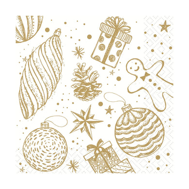 Bauble Symphony Cocktail Napkins