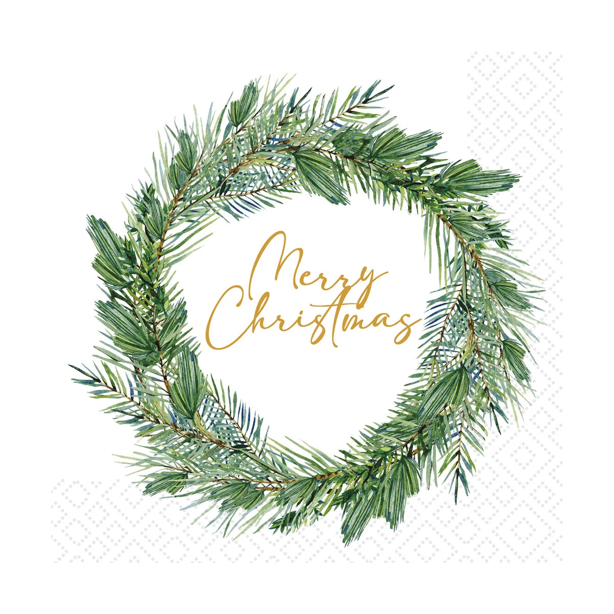 Joyful Wreath Luncheon Napkin