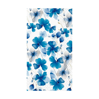 Everbloom Blue Guest Napkins