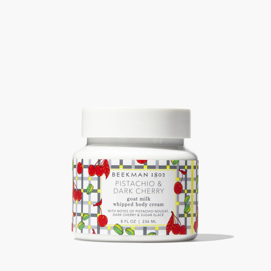 Beekman 1802 Pistachio & Dark Cherry Goat Milk Whipped Body Cream